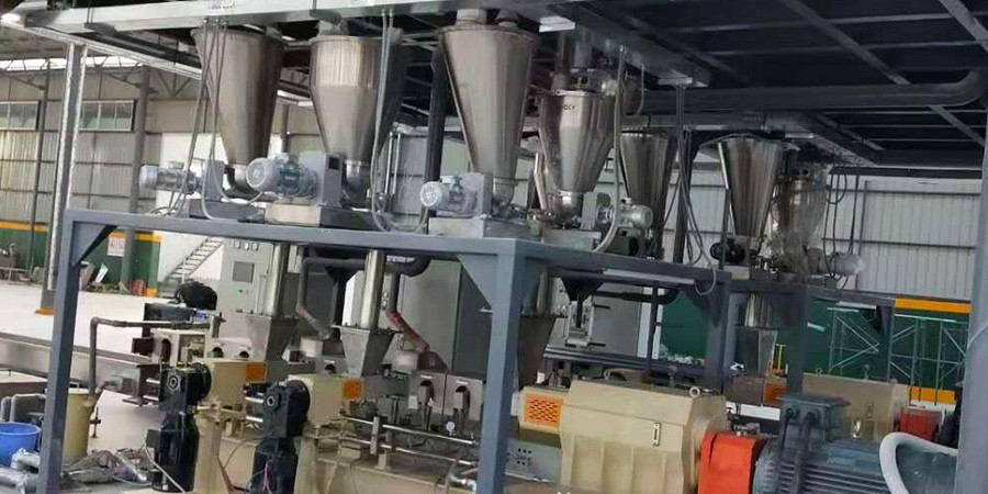广东东莞母粒改性制造厂采购科隆威尔连续密炼挤出机